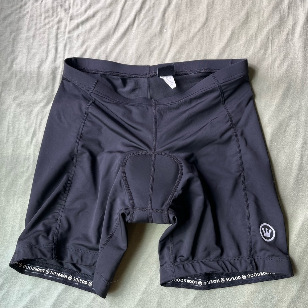 Canari Men’s Padded Cycling Shorts — Black